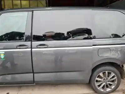 Peça sobressalente para automóvel em segunda mão porta de correr esquerda por volkswagen t7 transporter multivan (st) basis ehybrid 217 cv / 160 kw referências oem iam 7t0843107j