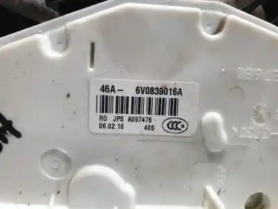 Автозапчастина б/у замок заднього правого дверя для skoda superb iii (3v3) 2.0 tdi посилання на oem iam 6v0839016a  