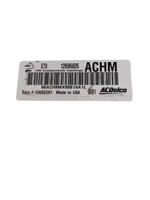 Pezzo di ricambio per auto di seconda mano centralina motore per opel corsa e 120 aniversario riferimenti oem iam 12695605