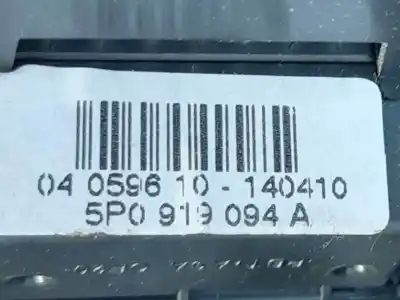 Second-hand car spare part headlights switch for seat leon (1p1) reference oem iam references 5p0919094a  