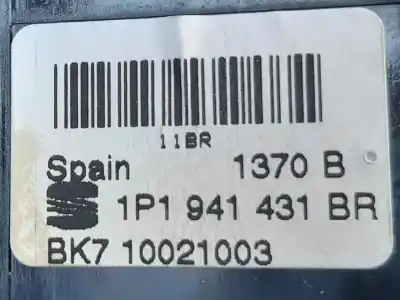 Second-hand car spare part headlights switch for seat leon (1p1) reference oem iam references 5p0919094a  