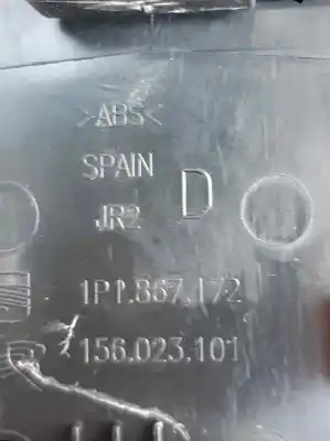 Peça sobressalente para automóvel em segunda mão botão / interruptor elevador vidro dianteiro direito por seat leon (1p1) reference referências oem iam 1p1867172