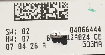 Peça sobressalente para automóvel em segunda mão comutador de luzes por ford mondeo berlina (ca2) ghia x referências oem iam 70962  