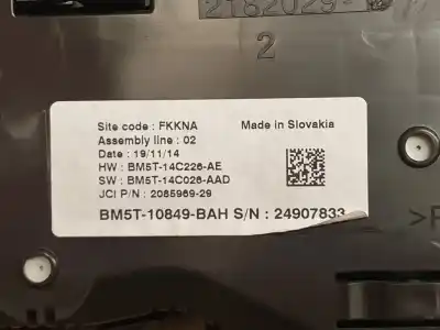 Автозапчастина б/у панель інструментів для ford grand c-max trend посилання на oem iam 24907833  