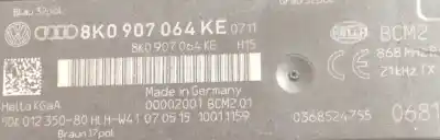 Piesă de schimb auto la mâna a doua PANOU SIGURANȚE pentru AUDI A5 SPORTBACK (8T)  Referințe OEM IAM 8K0907064KE  