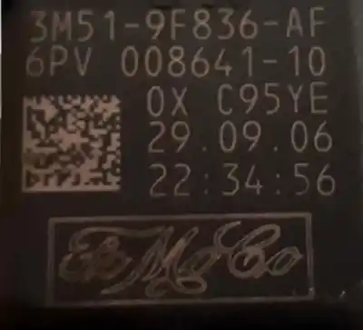 İkinci el araba yedek parçası potansi̇yometre için ford focus berlina (cap) ambiente (d) oem iam referansları 3m519f836af