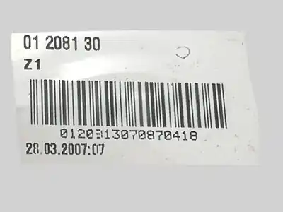 Pezzo di ricambio per auto di seconda mano comando multifunzione per bmw serie 1 berlina (e81/e87) 116i riferimenti oem iam 0120913070870418