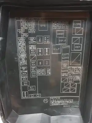 Peça sobressalente para automóvel em segunda mão caixa de fusíveis e relés por toyota auris active referências oem iam 8266202450