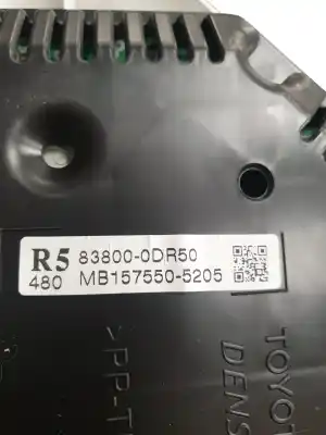 Peça sobressalente para automóvel em segunda mão quadrante por toyota yaris active referências oem iam 838000dr50  