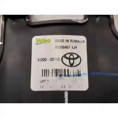 Second-hand car spare part left fog light for toyota yaris active oem iam references 8122002110