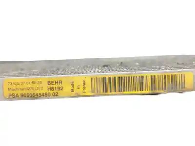 Автозапчасти б/у конденсатор / радиатор кондиционера воздуха за citroen c4 picasso exclusive ссылки oem iam 9650545480