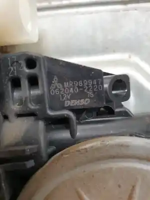 Second-hand car spare part passenger side right window regulator for mitsubishi montero (v80/v90) 3.2 di-d intense oem iam references mr989947