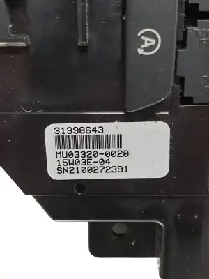 Peça sobressalente para automóvel em segunda mão comando de sofagem (chauffage / ar condicionado) por volvo v40 momentum referências oem iam 31398643  