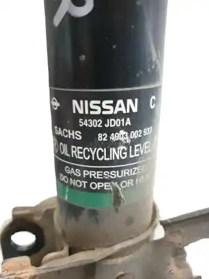 Second-hand car spare part front right shock absorber for nissan qashqai (j10) acenta oem iam references 54302jd01a