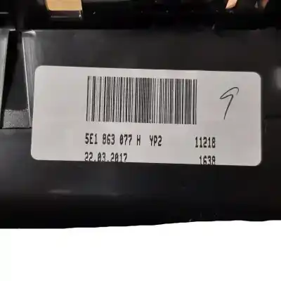 Piesă de schimb auto la mâna a doua TORPEDOU pentru SKODA OCTAVIA COMBI (5E5)  Referințe OEM IAM 5E1863077  