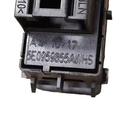 Peça sobressalente para automóvel em segunda mão botão / interruptor elevador vidro traseiro esquerdo por skoda octavia combi (5e5) ambition 150 cv / 110 kw referências oem iam 5e0959855awhs  