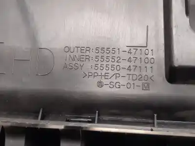 Автозапчастина б/у бардачок для toyota prius (nhw30) plug-in hybrid advance посилання на oem iam 5555147101  