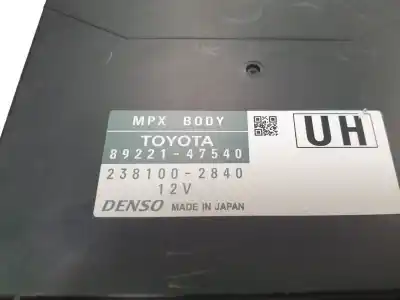 Автозапчастина б/у електронний модуль для toyota prius (nhw30) plug-in hybrid advance посилання на oem iam 8922147540  