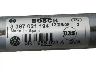 Автозапчасти б/у МОТОР ПЕРЕДНЕГО СТЕКЛООЧИСТИТЕЛЯ за SEAT IBIZA (6J5)  ссылки OEM IAM 6R1955119  