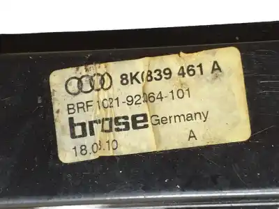 Second-hand car spare part rear left window regulator for audi a4 b8 (8k2) 2.0 tdi oem iam references 8k0839461a  