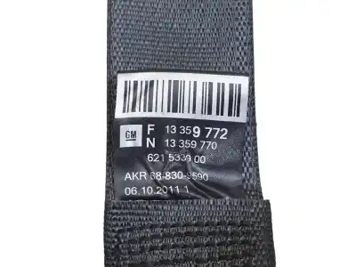 Peça sobressalente para automóvel em segunda mão cinto de segurança traseiro direito por chevrolet cruze ls referências oem iam 13359772