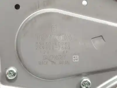 Автозапчасти б/у мотор заднего стеклоочистителя за toyota yaris (p13) 1.5 hsd active ссылки oem iam 851300d080