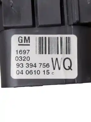 Peça sobressalente para automóvel em segunda mão comutador de luzes por opel meriva enjoy referências oem iam 93394756