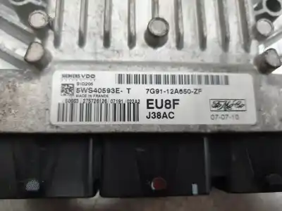 Second-hand car spare part ecu engine control for ford s-max (ca1) trend oem iam references 7g9112a650zf  