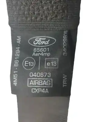 Second-hand car spare part front right seat belt for ford focus lim. (cb4) titanium oem iam references 4m51b61294am
