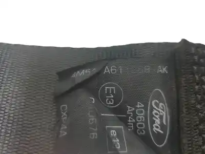 Second-hand car spare part rear left seat belt for ford focus lim. (cb4) titanium oem iam references 4m51a611b68ak  