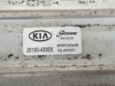 Peça sobressalente para automóvel em segunda mão INTERCOOLER por KIA CARNIVAL  Referências OEM IAM 281904X90X  