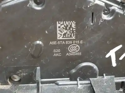 Автозапчастина б/у ЗАМОК ДВЕРЕЙ ЗАДНЬОГО ЛІВОГО для VOLKSWAGEN POLO  Посилання на OEM IAM 5TA839015E  