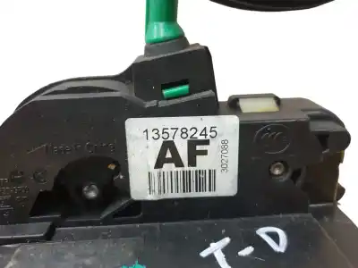 Peça sobressalente para automóvel em segunda mão fechadura da porta traseira direita por chevrolet cruze ls referências oem iam 13578245