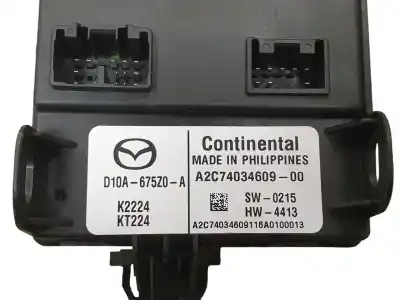 Автозапчасти б/у электронный модуль за mazda cx-3 style ссылки oem iam d10a675z0a