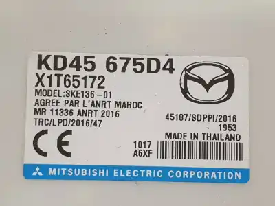 Автозапчасти б/у электронный модуль за mazda cx-3 style ссылки oem iam kd45675d4  