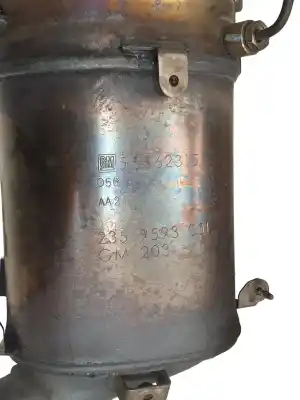 Second-hand car spare part CATALYTIC CONVERTER for OPEL ASTRA J LIM.  OEM IAM references 55562315  