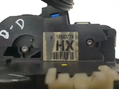 Second-hand car spare part front right door lock for opel astra j lim. sportive oem iam references 13503778