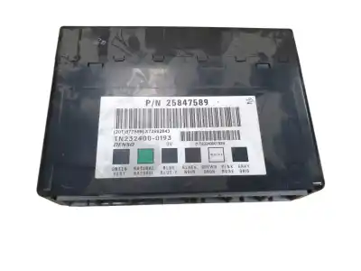 Second-hand car spare part electronic module for chevrolet captiva 2.0 vcdi ls oem iam references 25847589  