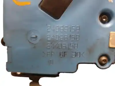 Peça sobressalente para automóvel em segunda mão fechadura da porta traseira esquerda por peugeot 207 urban referências oem iam 24099158