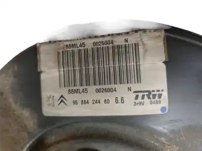 Peça sobressalente para automóvel em segunda mão servo freio por peugeot 207 urban referências oem iam 88ml45  