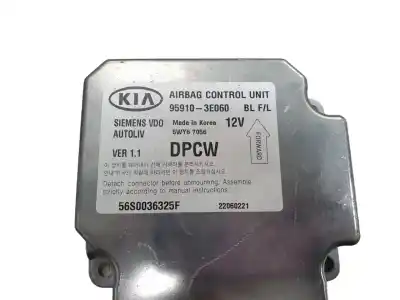 Автозапчасти б/у блок управления подушками безопасности за kia sorento (bl) (2002->) 2.5 crdi ссылки oem iam 959103e060