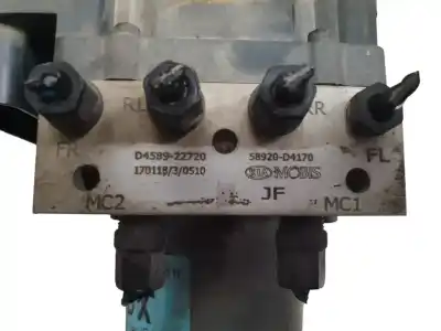 Peça sobressalente para automóvel em segunda mão abs por kia optima (jf) 1.7 crdi referências oem iam 58900d4170  