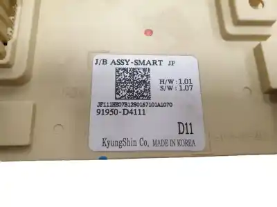 Second-hand car spare part fuse box unit for kia optima (jf) 1.7 crdi oem iam references 91950d4111  