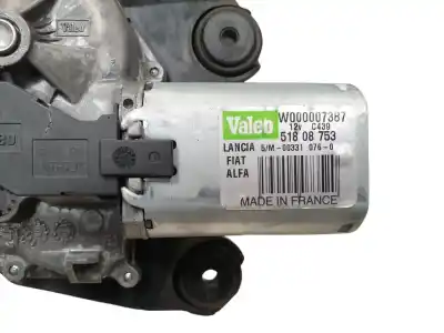 Автозапчастина б/у двигатель заднього склоочисника для lancia delta (181) argento посилання на oem iam 51808753  