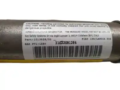 Автозапчастина б/у передня права подушка безпеки для lancia delta (181) argento посилання на oem iam 51808038  