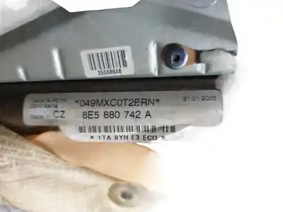 Peça sobressalente para automóvel em segunda mão airbag de cortina dianteiro direito por audi a4 berlina (8e) 2.0 tdi 16v (103kw) referências oem iam 8e5880742a