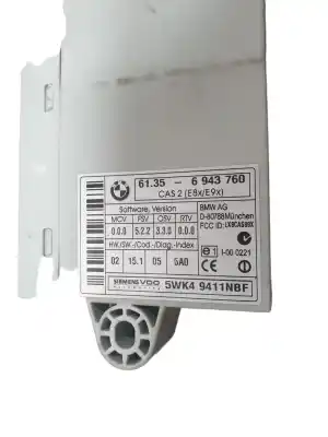 İkinci el araba yedek parçası elektronik modül için bmw serie 1 berlina (e81/e87) 120d oem iam referansları 61356943760