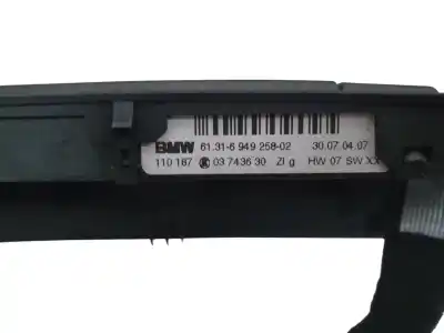 Second-hand car spare part switch for bmw serie 1 berlina (e81/e87) 120d oem iam references 61316949258  