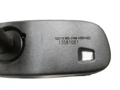 Peça sobressalente para automóvel em segunda mão espelho retrovisor interior por opel ampera excellence referências oem iam 13581081  