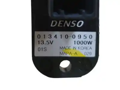 Peça sobressalente para automóvel em segunda mão resistência sofagem chauffage por kia optima (jf) 1.7 crdi referências oem iam 0134100950  